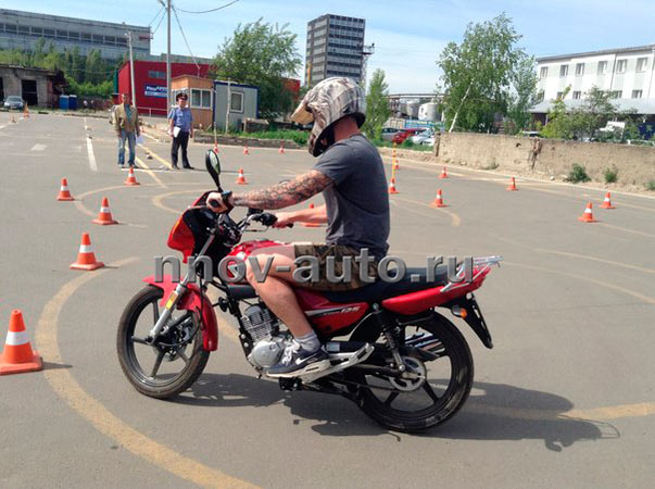 Обучение на права категории «А» мотоцикл в автошколе "Колесо" в Нижнем Новгороде